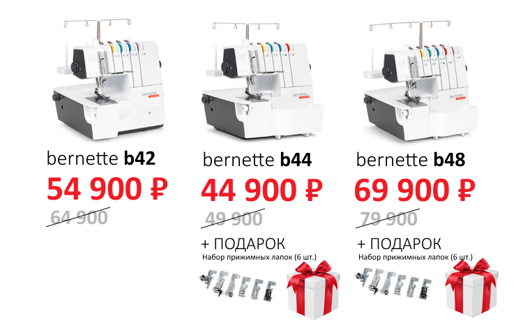 «Золотой» подарок Bernina